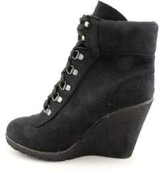 XOXO Womens Gwen Suede Closed Toe Ankle Fashion Boots