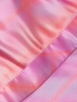 Thumbnail for your product : LIKELY Vittoria Tie-Dye Satin Dress