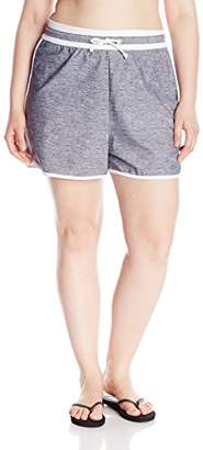 Free Country Women's Plus Size Heather Surf Sporty Short