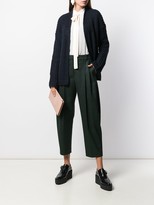 Thumbnail for your product : Stella McCartney Tapered Check Cropped Trousers