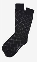 Thumbnail for your product : Express Diamond Raker Dress Socks