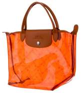 Thumbnail for your product : Longchamp Leather-Trimmed PVC Tote