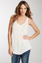 Thumbnail for your product : Silver Jeans Burnout Henley Tank