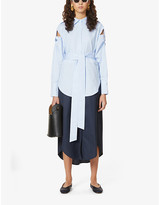 Thumbnail for your product : Frenken Blaster cotton-poplin midi dress
