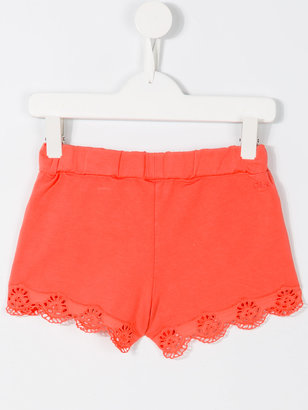 ChloÃ© Kids embroidered shorts