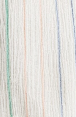 Caslon Stripe Cotton Gauze Top