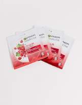 Thumbnail for your product : Garnier Ultralift Anti Ageing Radiance Boosting Face Sheet Mask 4 Pack Box 128g