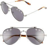Thumbnail for your product : Givenchy 58mm Aviator Sunglasses
