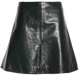 Thumbnail for your product : RED Valentino Leather Mini Skirt