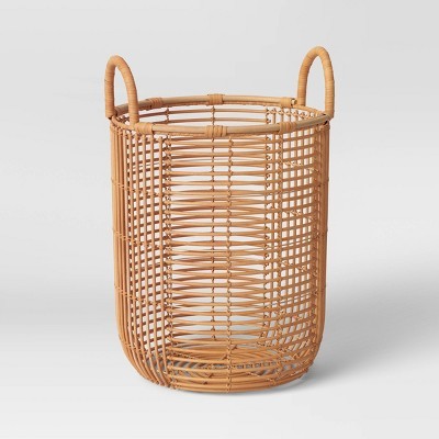 11" x 15" Rattan Basket with Handle Natural - OpalhouseTM