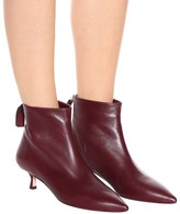 Thumbnail for your product : Stuart Weitzman Juniper 45 leather ankle boots