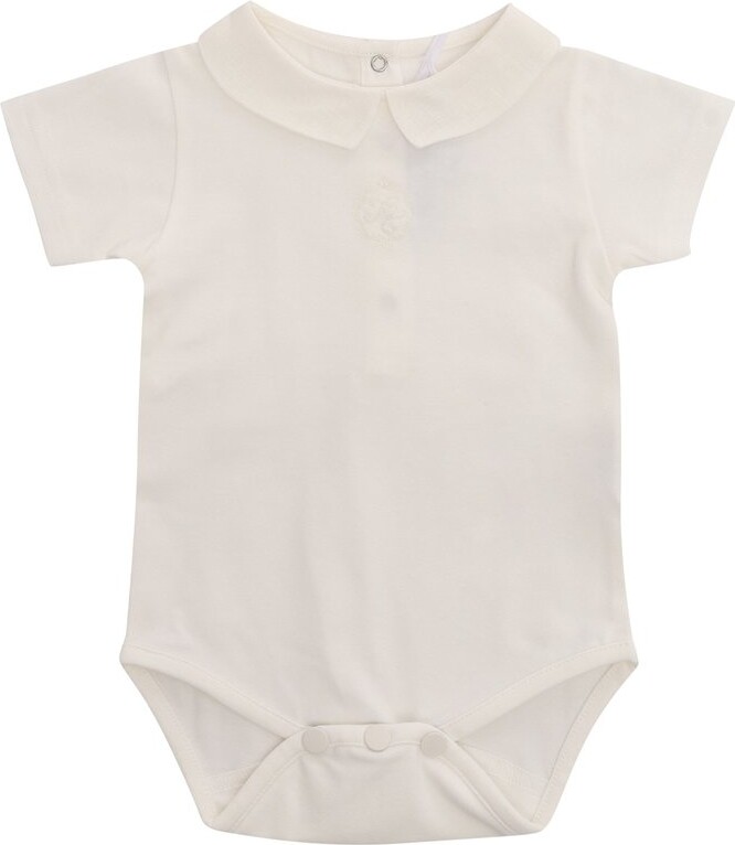 Tartine et Chocolat Logo-Embroidered Short nSleeved Body