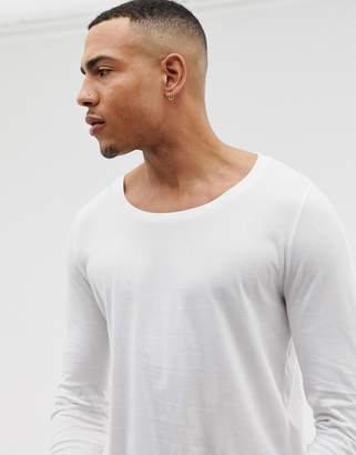 ASOS Design Tall Long Sleeve T-Shirt With Scoop Neck 3 Pack Save