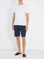 Thumbnail for your product : Derek Rose Marlowe Jersey Pyjama Shorts - Mens - Blue