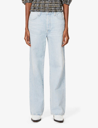 Citizens Of Humanity Charlotte High Rise Straight Jeans Shopstyle Relaxed Denim