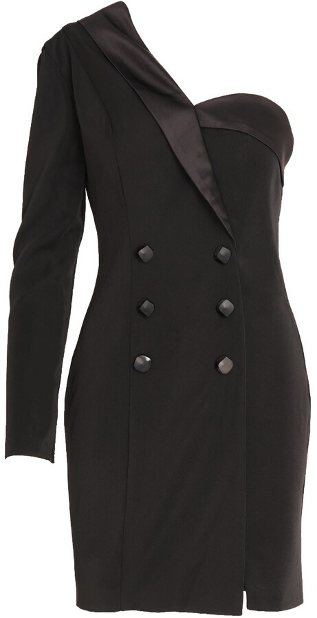 women's tuxedo dress