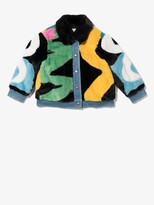 Thumbnail for your product : Stella McCartney Kids Patterned Faux Fur Jacket - Kids - Artificial Fur