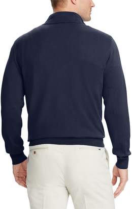 Ralph Lauren Cotton Half-Zip Sweater