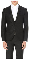 Thumbnail for your product : HUGO Amint contrast-lapel wool-blend jacket - for Men