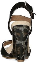 Thumbnail for your product : JCPenney 9 & Co.® Patsio Animal-Print Wedge Sandals