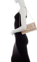 Thumbnail for your product : Sondra Roberts Beaded Faux Calf Hair Convertible Clutch