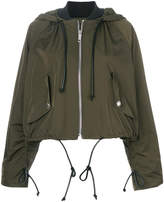 Thumbnail for your product : Sportmax zip up hooded jacket