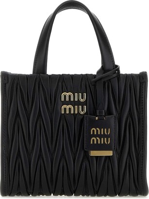 Miu Mius had this style of bag out for awhile and it was Dooney who in fact  copied Miu Miu, Loewe Anagram Tote 394876