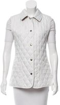 Thumbnail for your product : Burberry Quilted Button-Up Vest