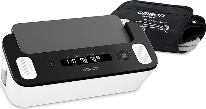 Omron Complete Wireless Upper Arm Blood Pressure Monitor and Single-Lead EKG Monitor (BP7900)