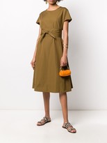 Thumbnail for your product : Aspesi belted T-shirt dress