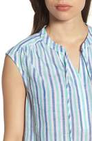 Thumbnail for your product : Vineyard Vines Hope Bay Linen Cotton Stripe Top