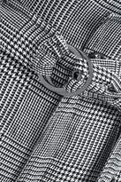 Thumbnail for your product : Marissa Webb Belted Prince Of Wales Checked Linen And Cotton-blend Straight-leg Pants