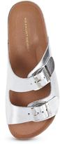 Thumbnail for your product : Kurt Geiger Nola Chunky Sole Footbed Sandals - Silver