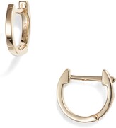 Thumbnail for your product : Ef Collection Mini Huggie Hoop Earrings