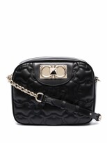 Thumbnail for your product : Ferragamo Quilted Logo-Plaque Crossbody Bag