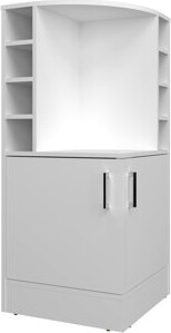 Ebern Designs Modern Oak Corner Cabinet For Bars 42\