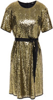 Thumbnail for your product : Paul Smith Grosgrain-trimmed Sequined Tulle Dress