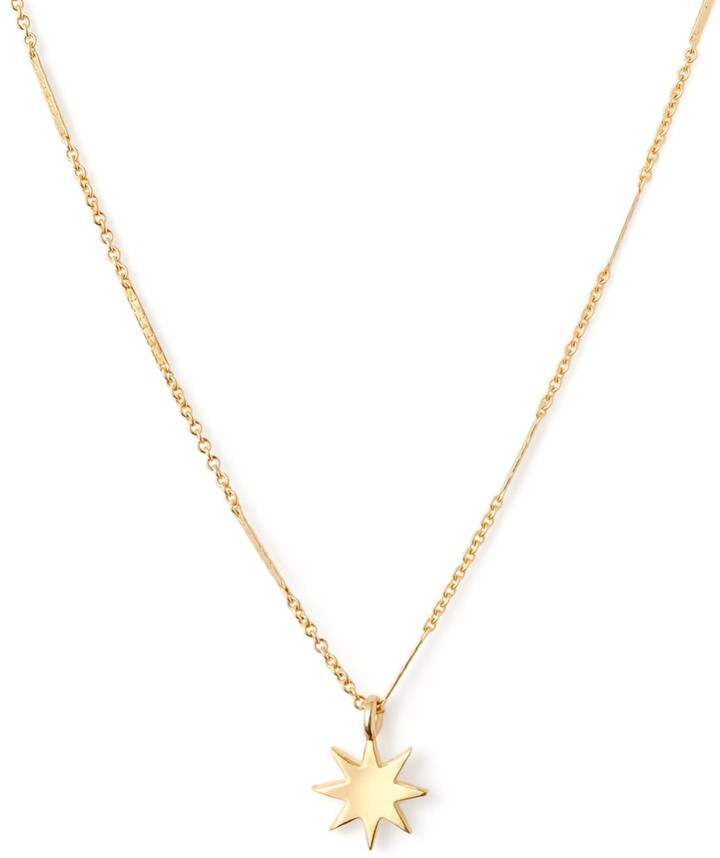1" .20 CT Heart Horseshoe Dragonfly Moon Star Charm Necklace Chain 14K Gold 16