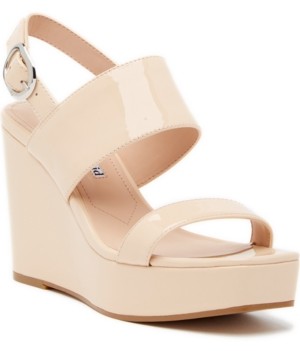 nude wedges