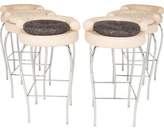 Thumbnail for your product : BEIGE Set of 6 Newtrend Leather Marilen Stools beige Set of 6 Newtrend Leather Marilen Stools