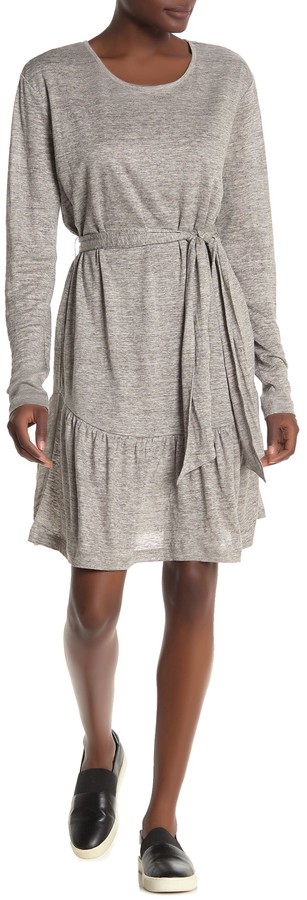 long grey dress casual