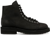 Thumbnail for your product : Yohji Yamamoto Asymmetrical Lace-Up Boots
