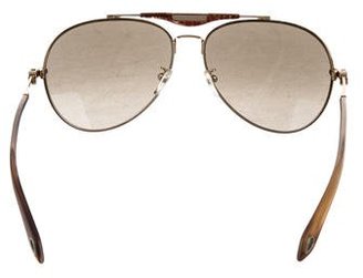 Givenchy Aviator Logo Sunglasses