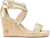 Thumbnail for your product : Bailey Metallic Ankle Strap Wedge Espadrille
