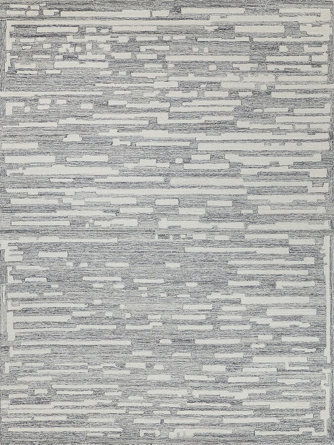 Exquisite Rugs Carmel 6877 5'x8' Area Rug - Gray/Ivory