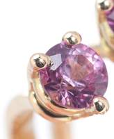 Thumbnail for your product : Delfina Delettrez Dots 18kt gold phalanx ring with sapphires
