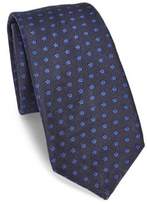 Thumbnail for your product : Kiton Floral Print Silk Tie