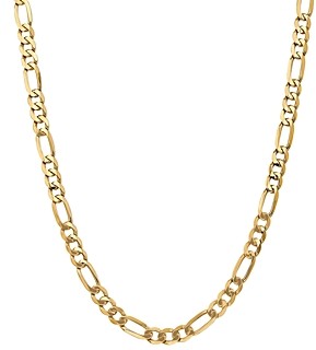 Bloomingdale's 14K Yellow Gold 7mm Flat Figaro Chain Necklace, 24 - 100% Exclusive