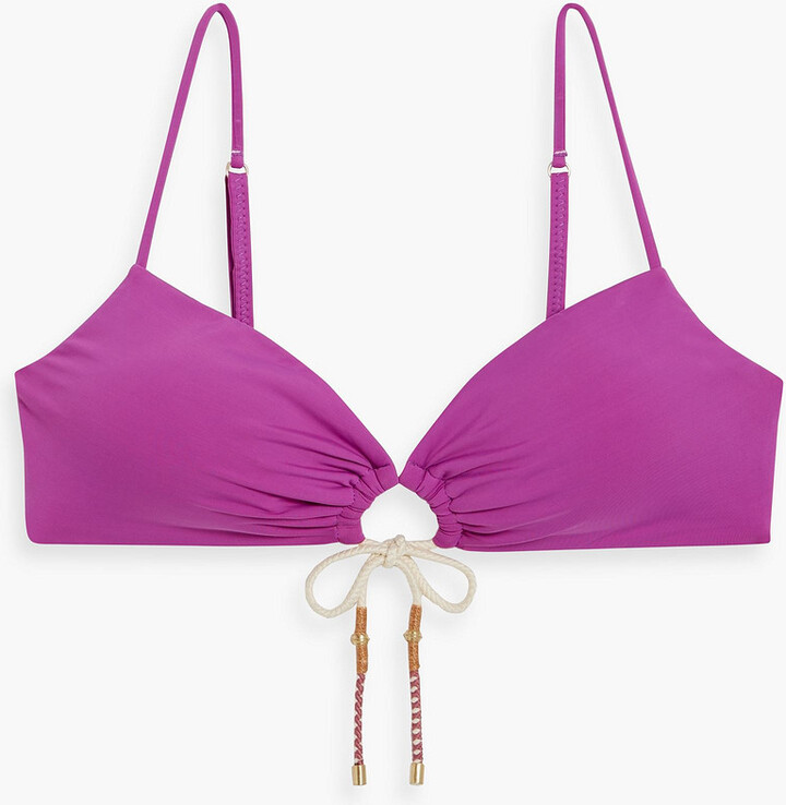 Vix Paula Hermanny Bow-detailed bikini top