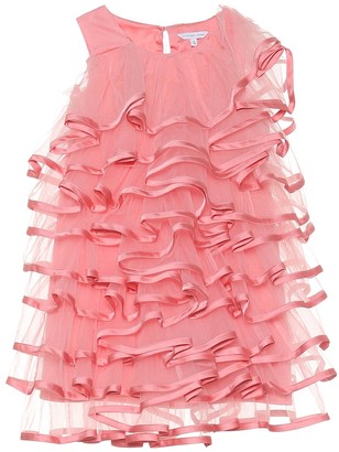 Marc Jacobs Satin-trimmed tulle dress